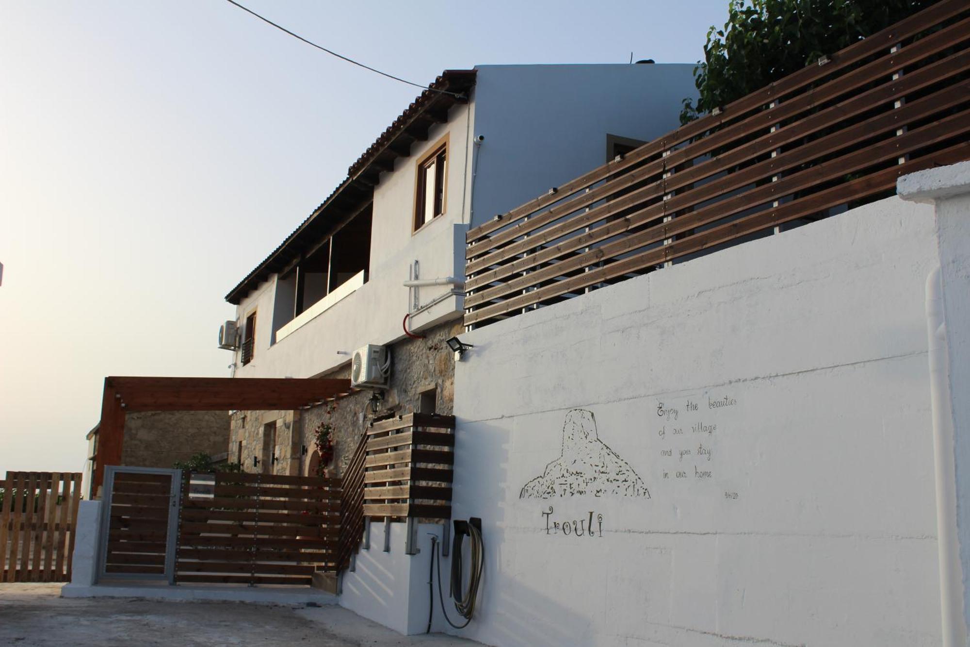 Вилла Trouli Rokka House Киссамос Экстерьер фото